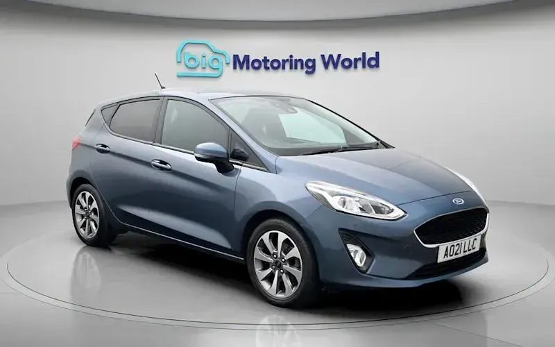 Used Ford Fiesta Trend 95 HP (69 kW) 2021 Blue Hatchback
