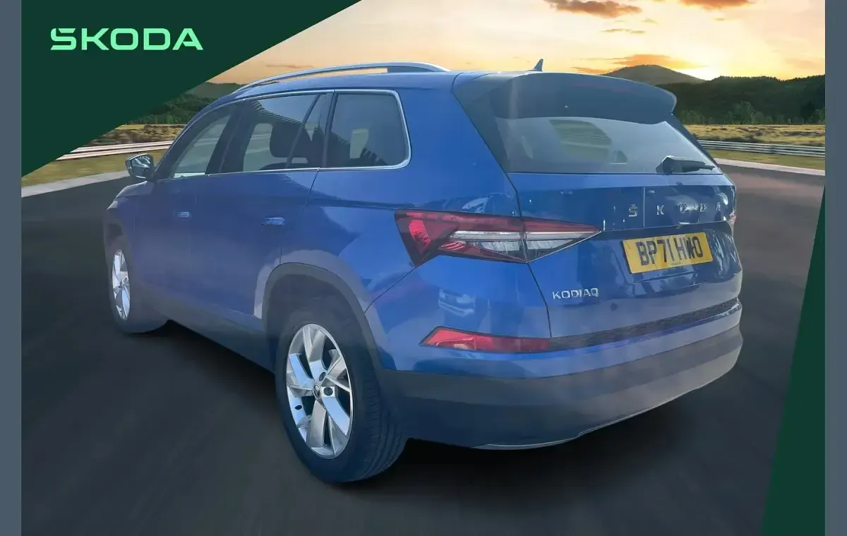 Usata Skoda Kodiaq SE L 150 CV (110 kW) 2022 Blu SUV