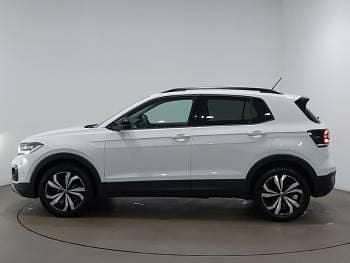 Used VW T-Cross Black Edition 110 HP (80 kW) 2023 White SUV