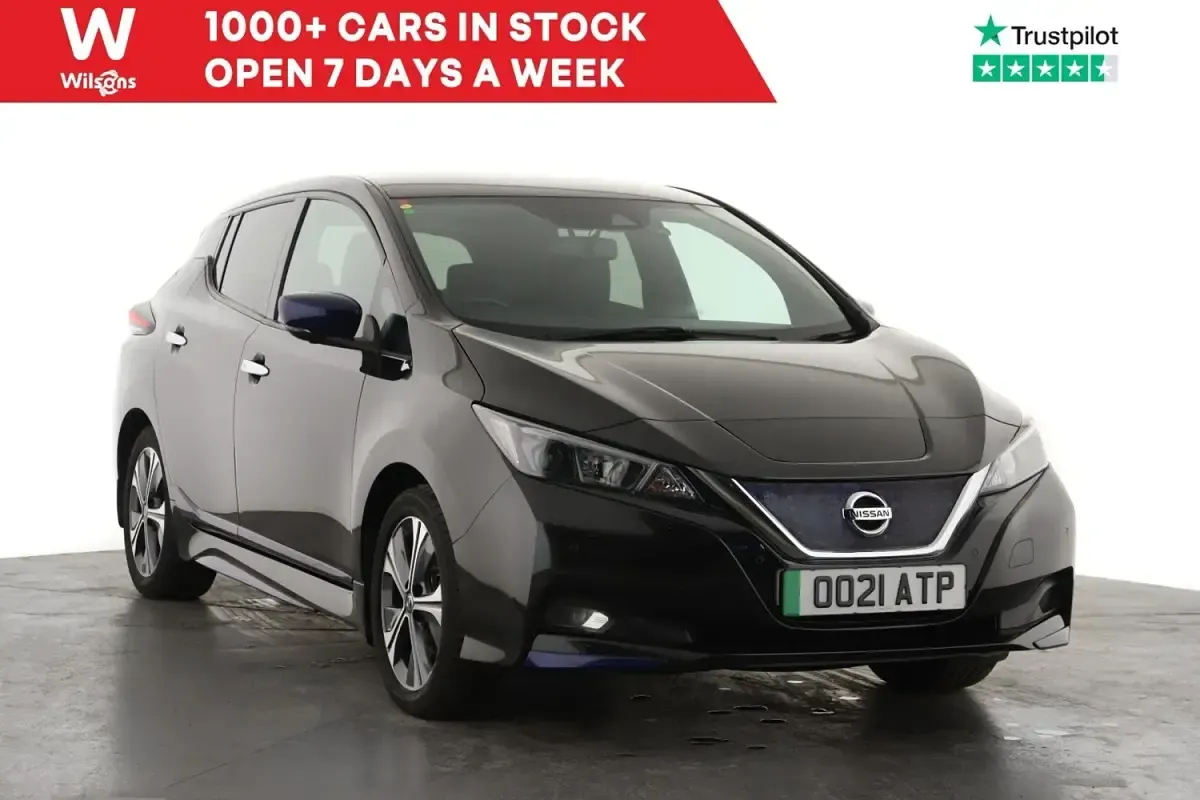 Usado Nissan Leaf N-Connecta 110 kW (150 HP) 2021 Preto Citadino