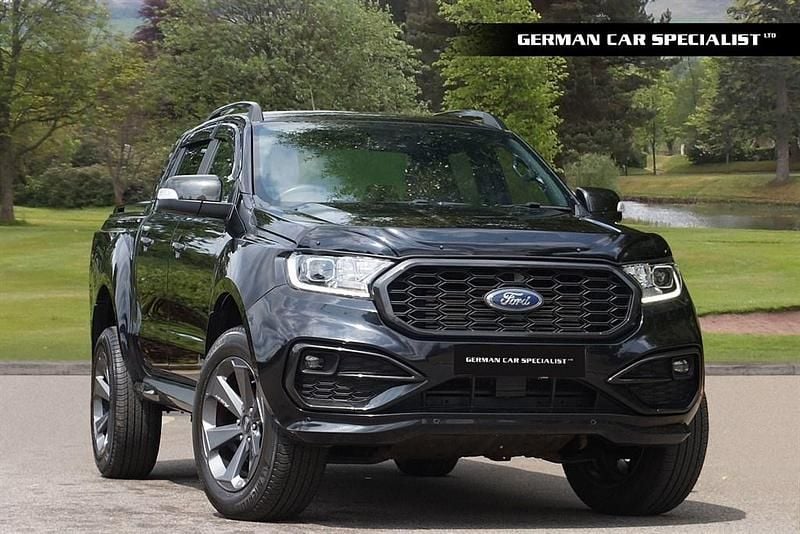 Black Used 2021 Ford Ranger Wildtrack Pickup | £23,990 (Expensive) - Image 1/4