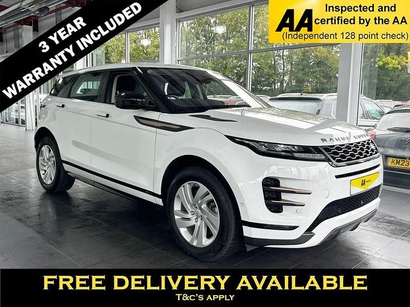 White Used 2021 Land Rover Range Rover evoque R-Dynamic Estate | £18,495 (Fair price) - Image 1/2