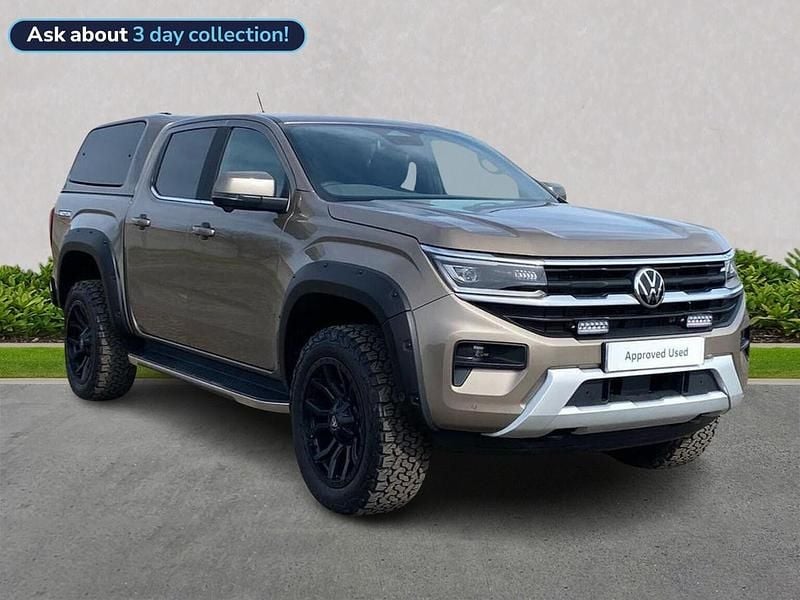 Beige New 2025 VW Amarok Style Pickup | £47,299 (Expensive) - Image 1/4