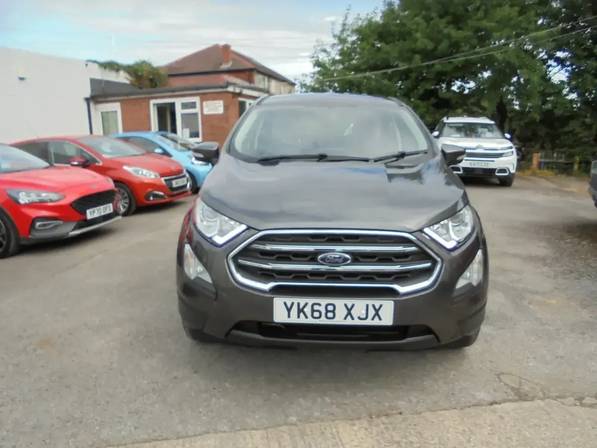 Used Ford Ecosport Zetec 100 HP (73 kW) 2018 Grey SUV