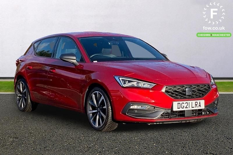 Red Used 2021 Seat Leon FR Sport Hatchback | £14,499 (Fair price) - Image 1/4