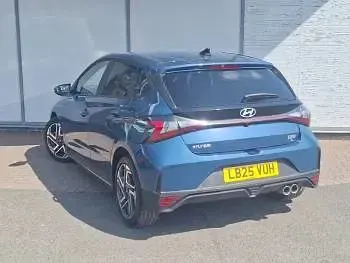 Used Hyundai i20 N Line 100 HP (73 kW) 2025 Blue Hatchback