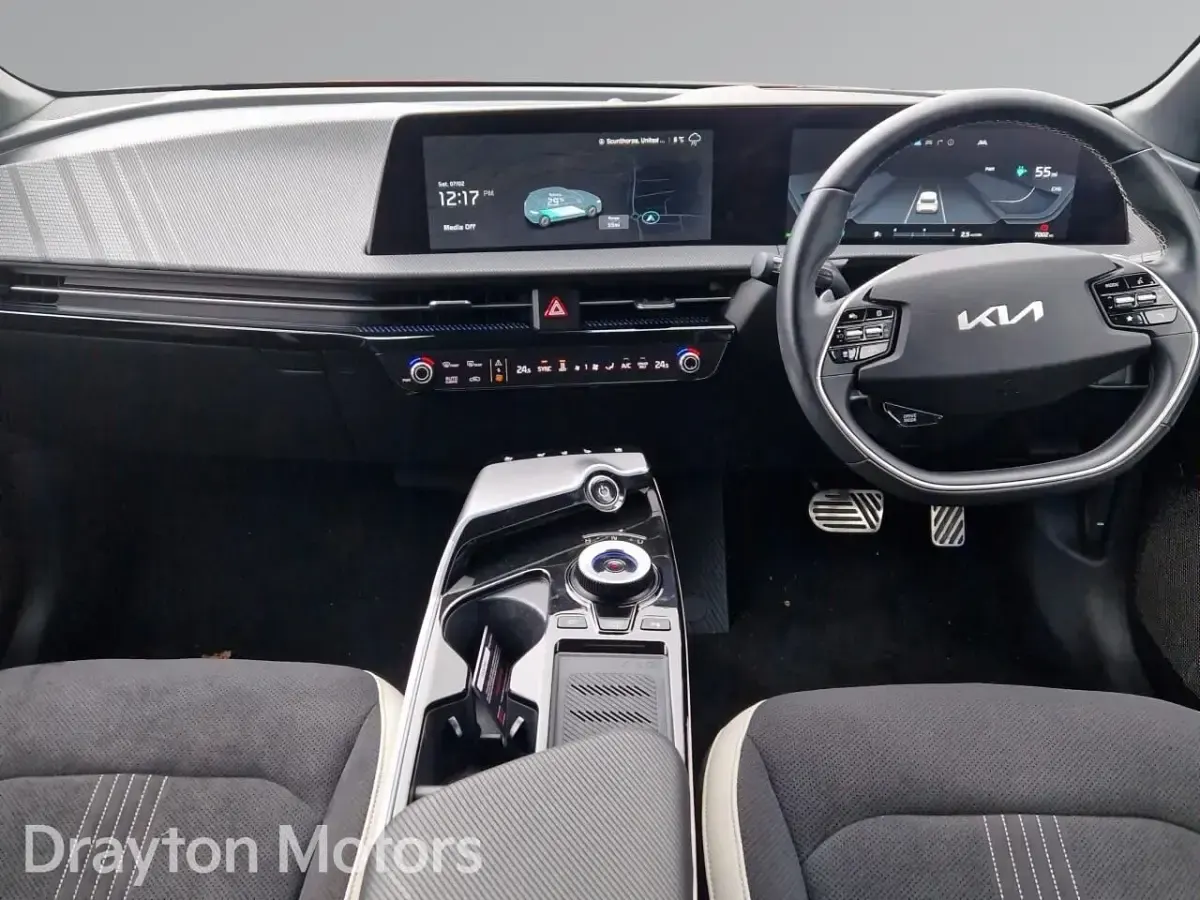 Begagnad Kia EV6 GT-Line S 236 kW (321 HK) 2023 Röd SUV
