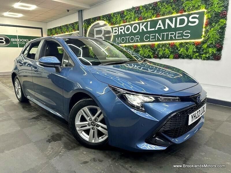 Used Toyota Corolla 2022 Blue Hatchback