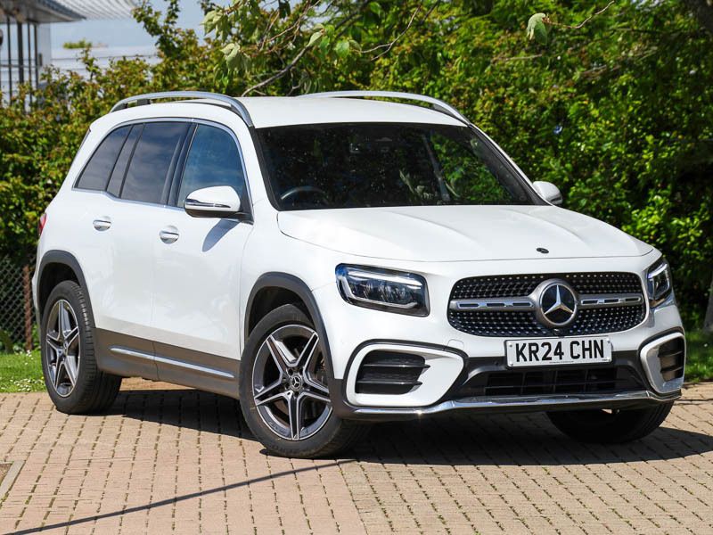White Used 2024 Mercedes GLB200 AMG Line Premium SUV | £33,998 (Expensive) - Image 1/4