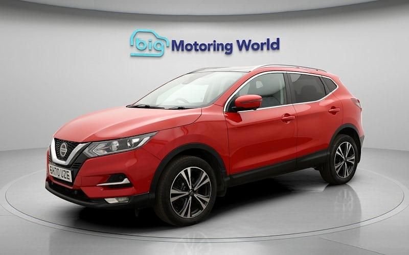 Used Nissan Qashqai N-Connecta 140 HP (102 kW) 2020 Red SUV