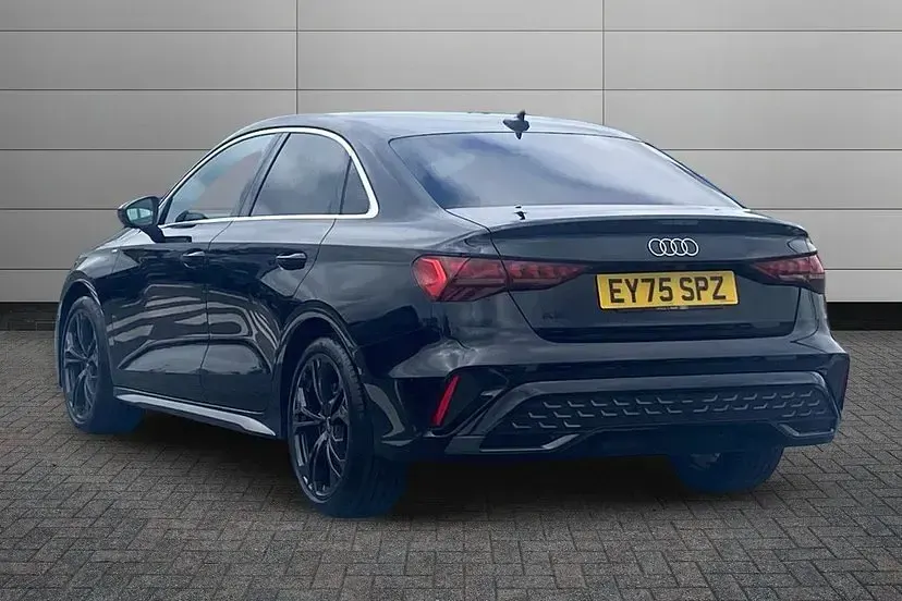 Used Audi A3 S-Line 116 HP (85 kW) 2025 Mythos black Sedan