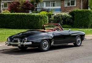 Used Mercedes 190 105 HP (77 kW) 1959 Black Sedan