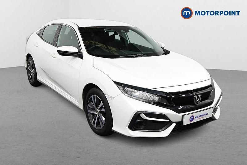 White Used 2020 Honda Civic SE Hatchback | £11,099 (Good price) - Image 1/4