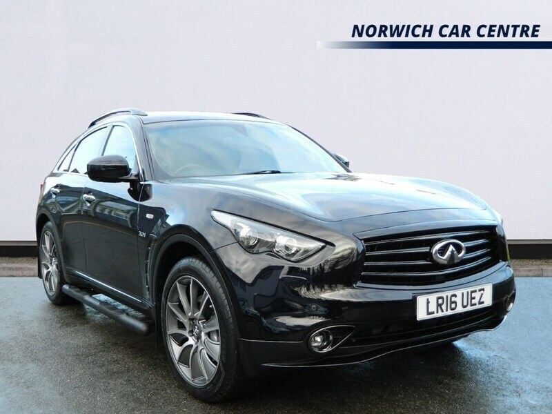 Black Used 2016 Infiniti QX70 SUV | £14,995 - Image 1/3