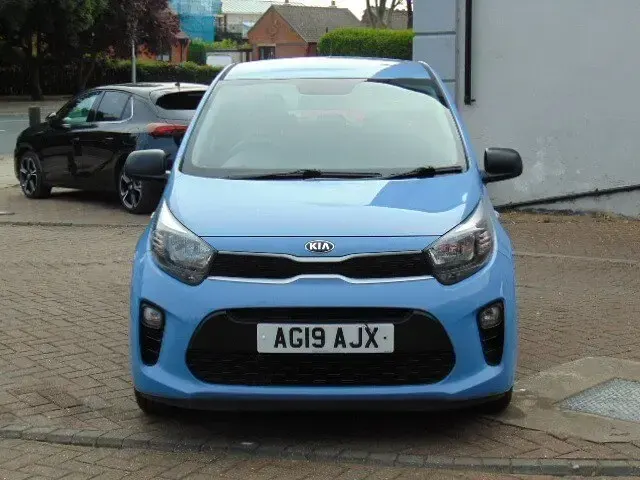 Used Kia Picanto 2019 Blue Hatchback