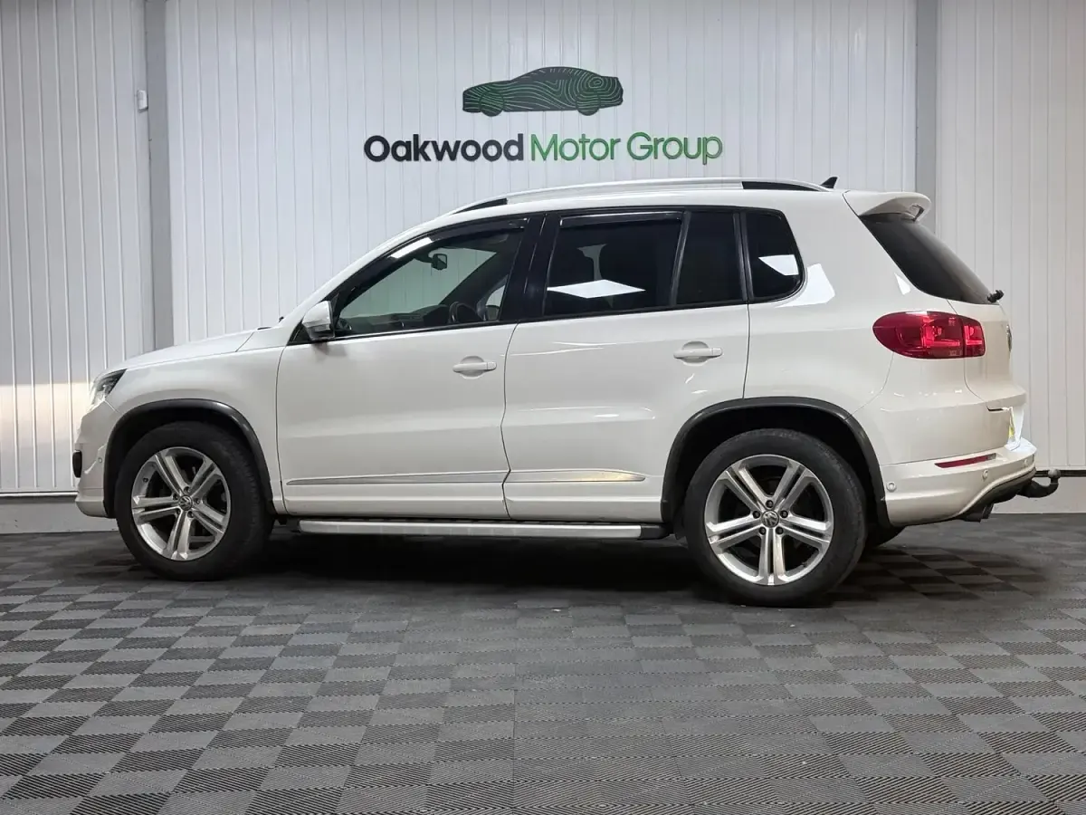 Used VW Tiguan R-line 177 HP (130 kW) 2013 White SUV