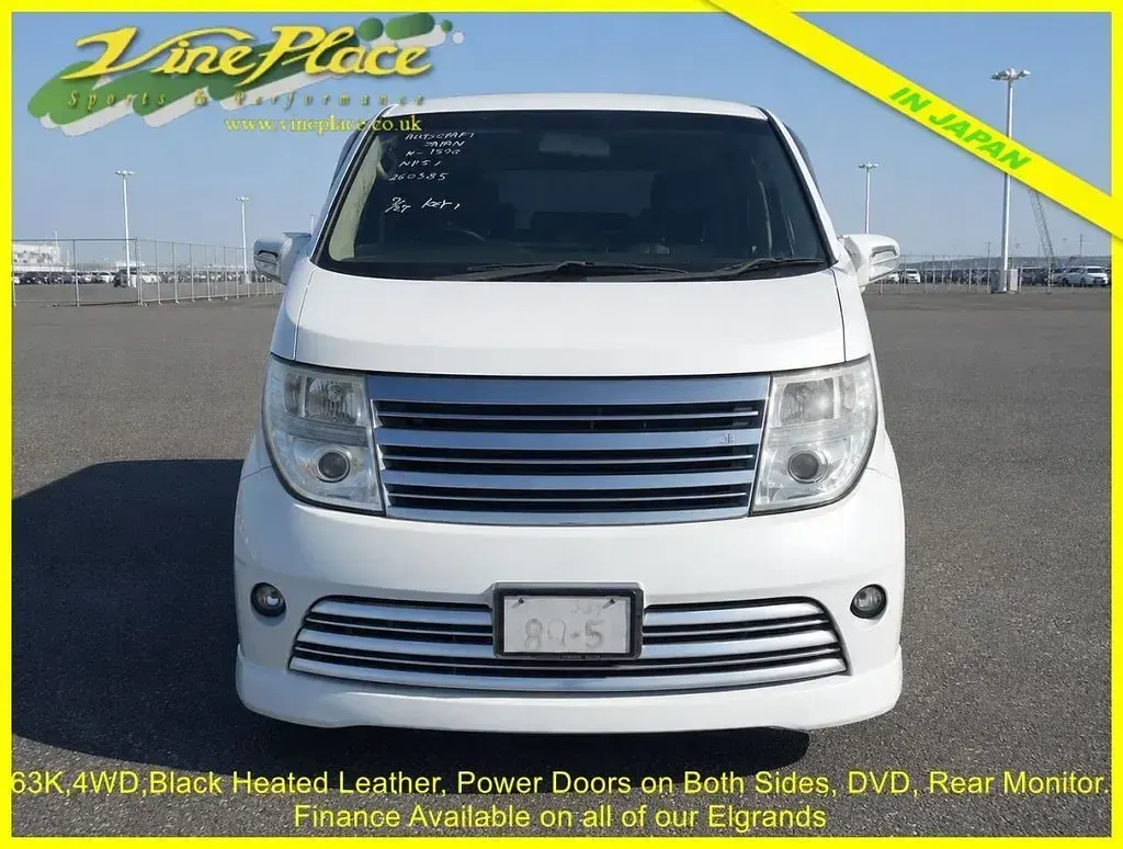 Used Nissan Elgrand 2007 White MPV