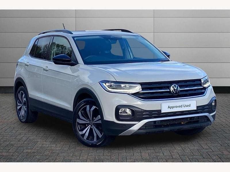 Grey Used 2023 VW T-Cross Black Edition SUV | £16,095 (Fair price) - Image 1/3