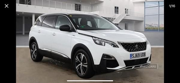 Used Peugeot 5008 GT-line 130 HP (95 kW) 2019 White SUV