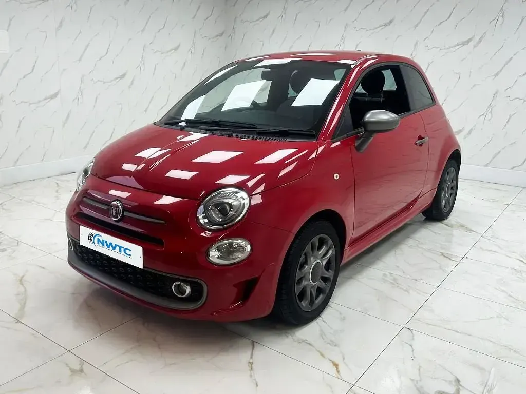 Used Fiat 500 S 69 HP (50 kW) 2019 Red Hatchback