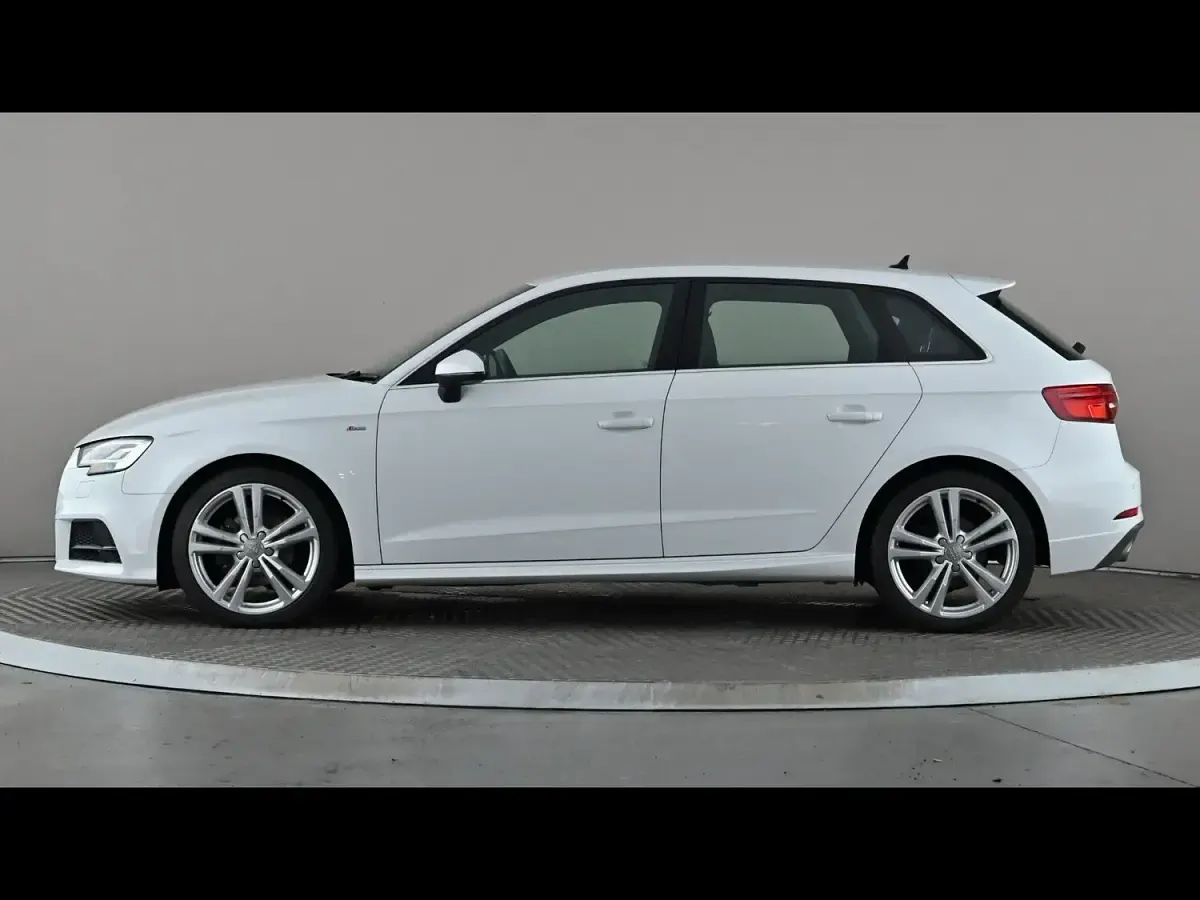 Used Audi A3 S-Line 2019 White Sedan