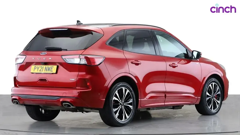 Used Ford Kuga 225 HP (165 kW) 2021 Red SUV