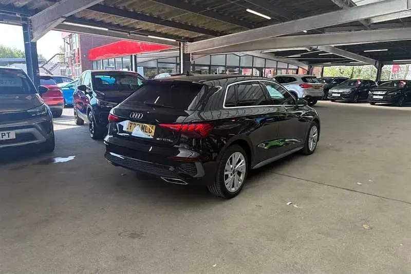 Used Audi A3 Sportback S-Line 2023 Black Hatchback