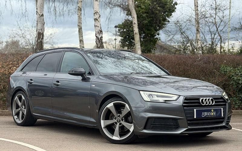 Used Audi A4 Black Edition 190 HP (139 kW) 2017 Grey Estate