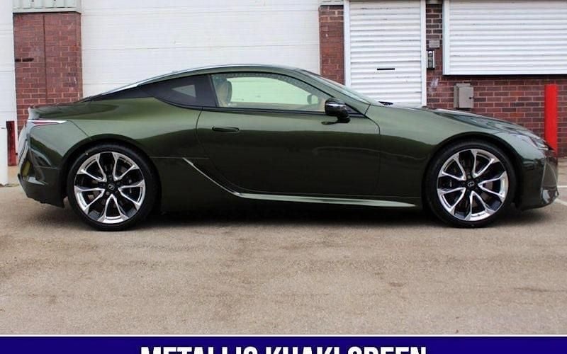 Used Lexus LC 500 Sport Line 464 HP (341 kW) 2022 Green Coupe