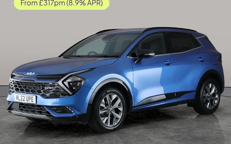 Blue Used 2022 Kia Sportage GT-Line SUV | £21,904 (Good price) - Image 1/3