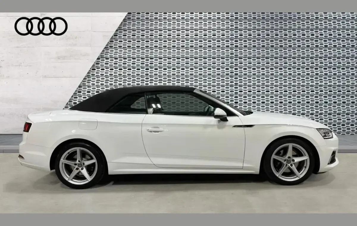 Second-hand Audi A5 Cabriolet Sport 190 CP (139 kW) 2019 Alb Cabrio