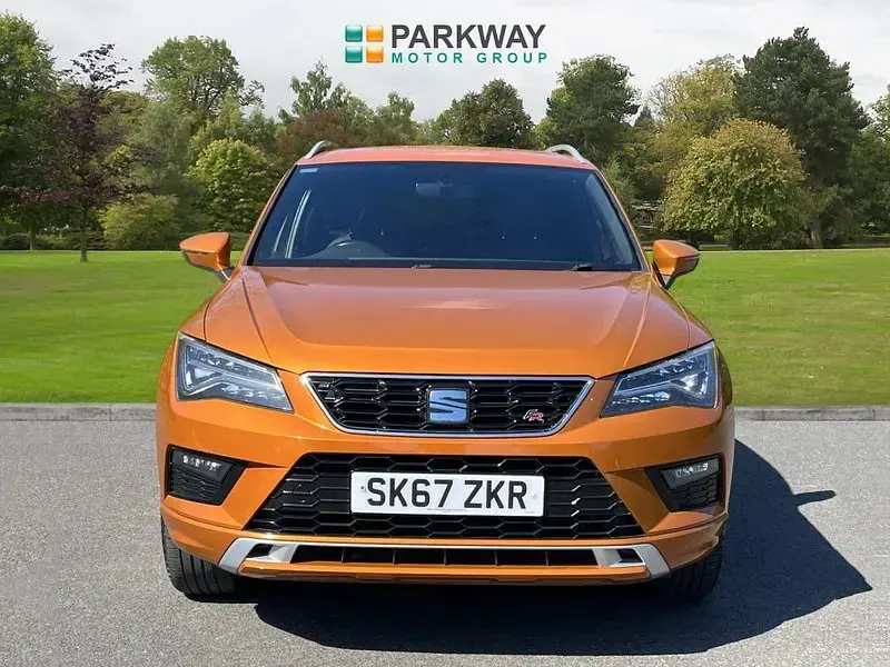 Used Seat Ateca 4Drive 190 HP (139 kW) 2017 Orange SUV