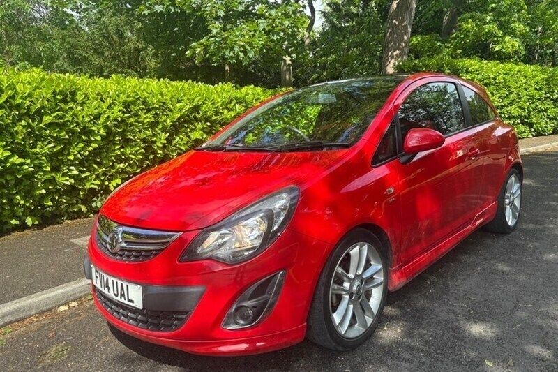 Red Used 2014 Vauxhall Corsa SRi Hatchback | £3,695 (Good price) - Image 1/1