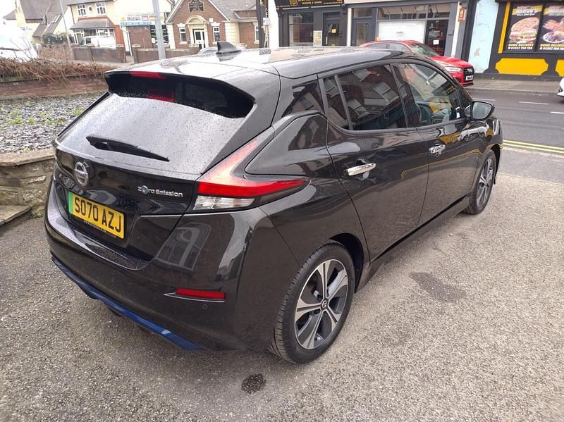 Used Nissan Leaf N-Connecta 110 kW (150 HP) 2021 Black Hatchback