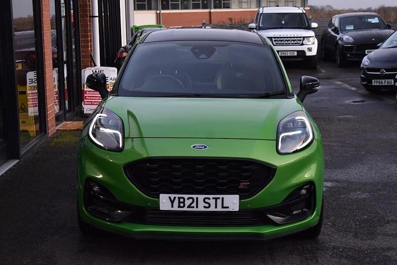 Used Ford Puma ST 200 HP (147 kW) 2021 Green Hatchback