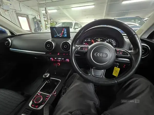 Used Audi A3 Sport 110 HP (80 kW) 2015 Blue Hatchback