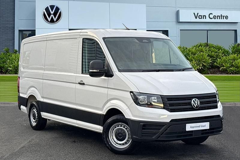 White New 2025 VW Crafter Van | £33,991 (Super price) - Image 1/4