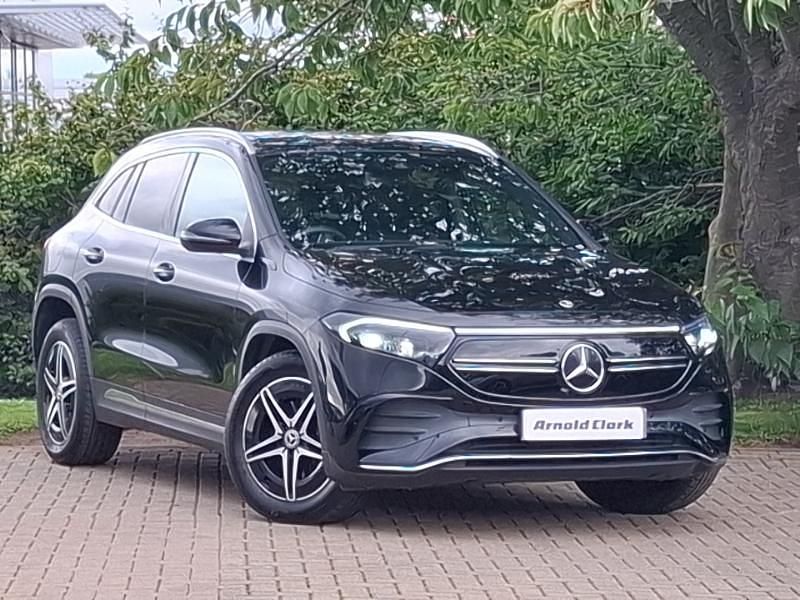 Black Used 2021 Mercedes EQA250 AMG line SUV | £20,998 (Fair price) - Image 1/4