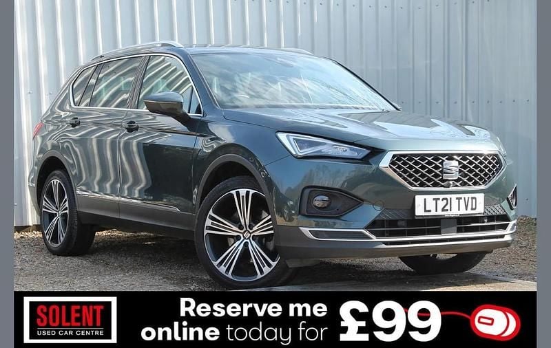 Used Seat Tarraco 4Drive 196 HP (144 kW) 2021 Green SUV