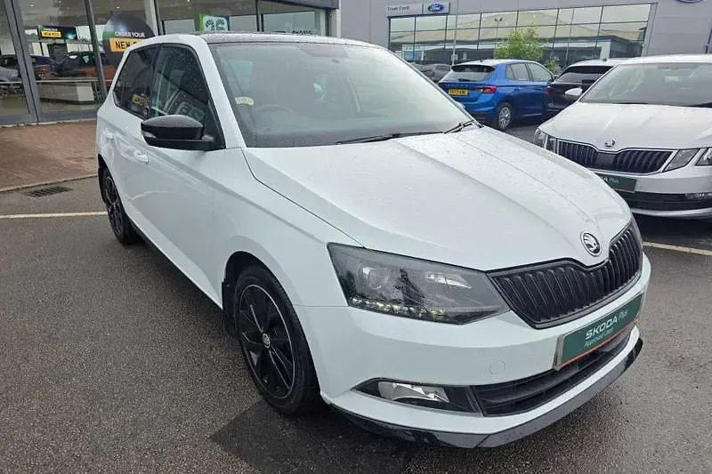 Used Skoda Fabia Monte Carlo 2018 White Hatchback
