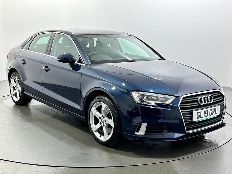 Used Audi A3 Sport 150 HP (110 kW) 2019 Blue Sedan