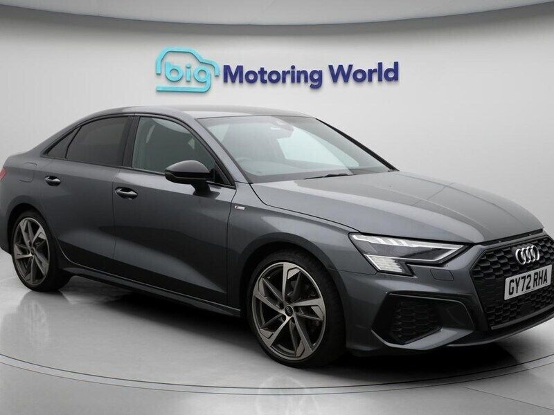 Grey Used 2023 Audi A3 S-Line Sedan | £24,900 (Fair price) - Image 1/4