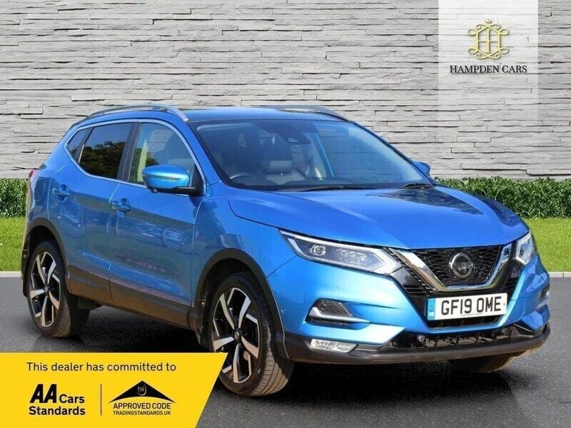 Blue Used 2019 Nissan Qashqai S SUV | £11,295 (Good price) - Image 1/3