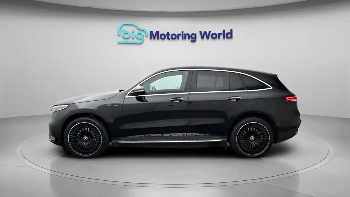 Used Mercedes EQC400 AMG line 300 kW (408 HP) 2022 Black SUV