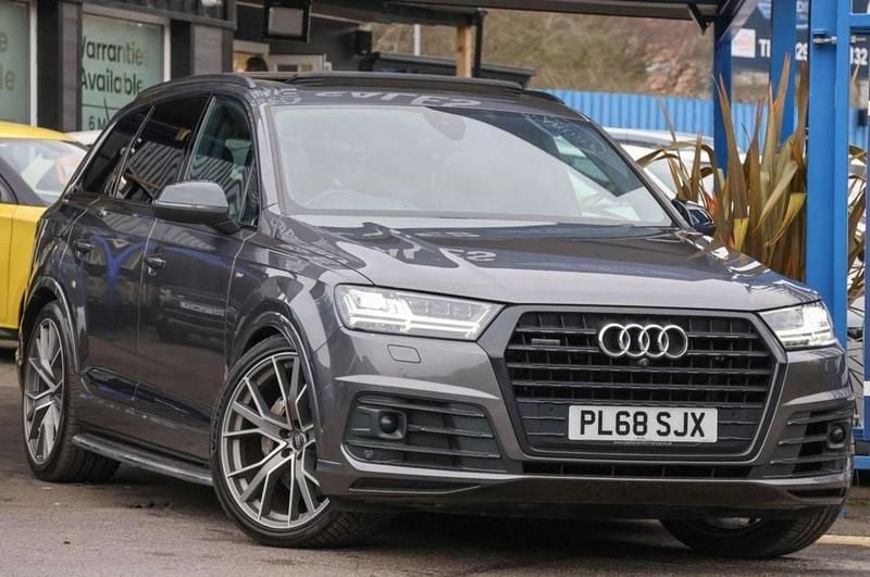 Grey Used 2018 Audi Q7 Advanced SUV | £33,991 (Good price) - Image 1/3