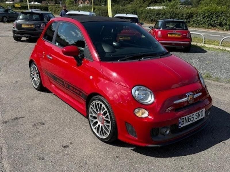 Red Used 2015 Abarth 595C Turismo Cabriolet | £7,995 - Image 1/4