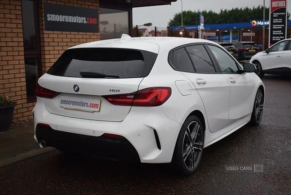 Used BMW 118 M Sport 2020 White Hatchback