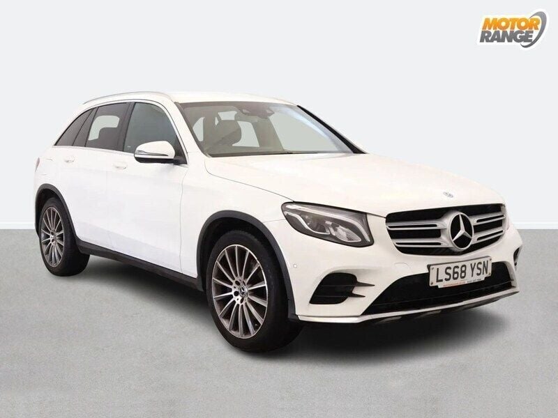White Used 2018 Mercedes GLC250 AMG line | £18,695 (Good price) - Image 1/4