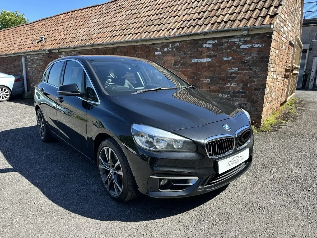 Used BMW 220 Active Tourer Luxury Line 2015 Black MPV