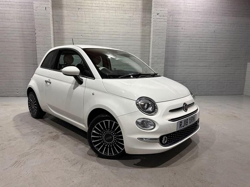 Used Fiat 500 Lounge 69 HP (50 kW) 2018 White Hatchback